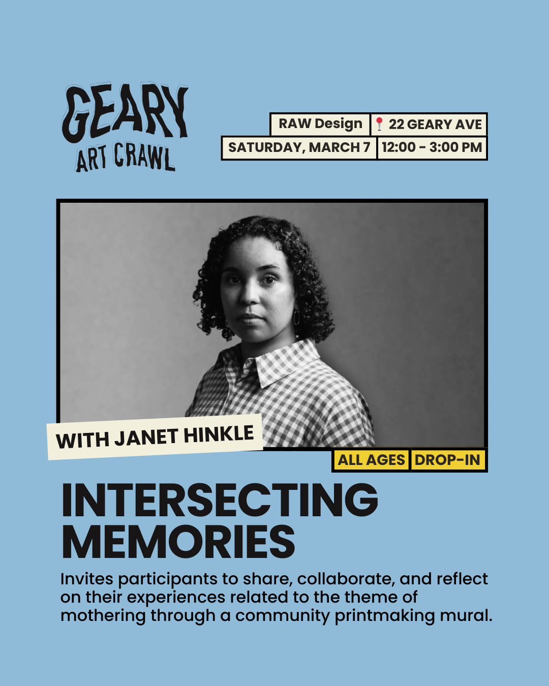 Geary Art Crawl Workshop