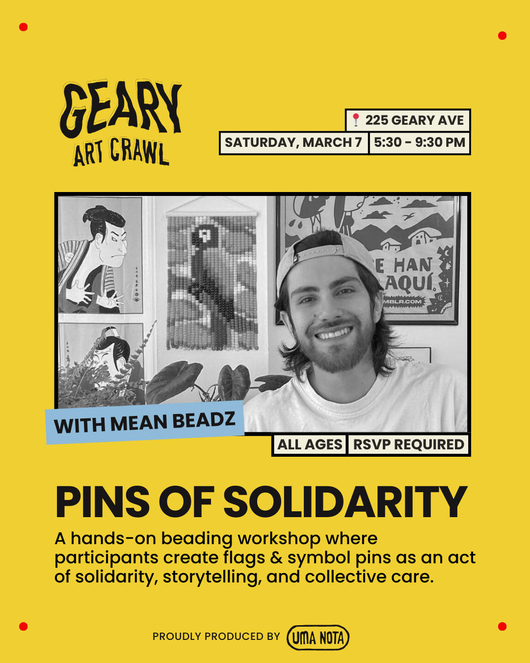 Geary Art Crawl Workshop