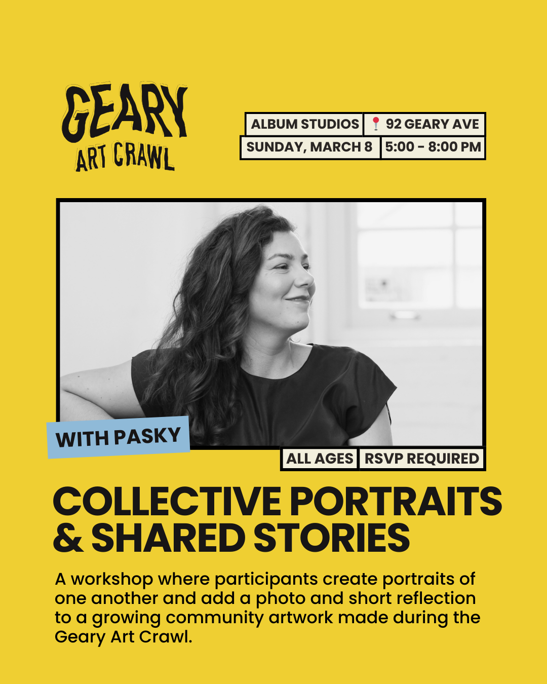 Geary Art Crawl Workshop