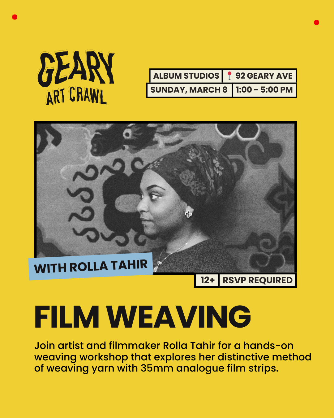 Geary Art Crawl Workshop