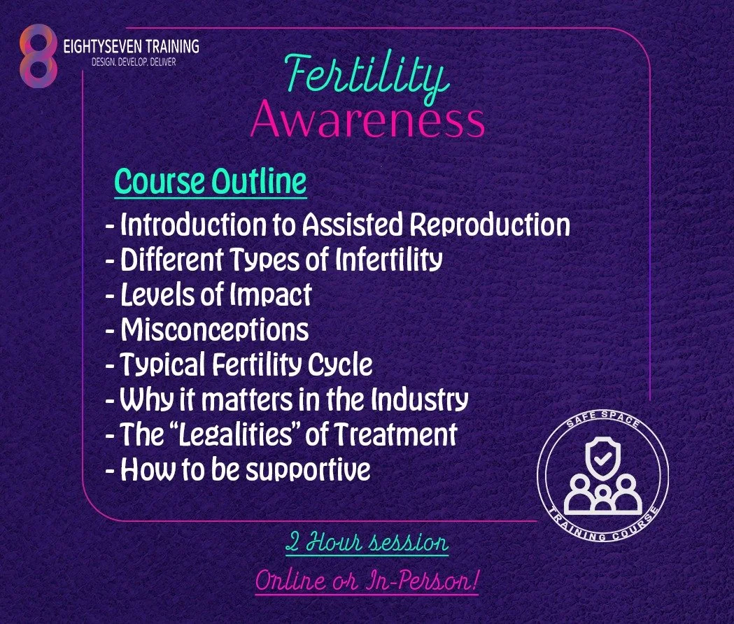 Studies have shown that there is a lack of understanding, support and awareness in the workplace surrounding the increasing number of people looking to go through Assisted Reproductive Technology (ART) techniques to start or grow their family. 

One 