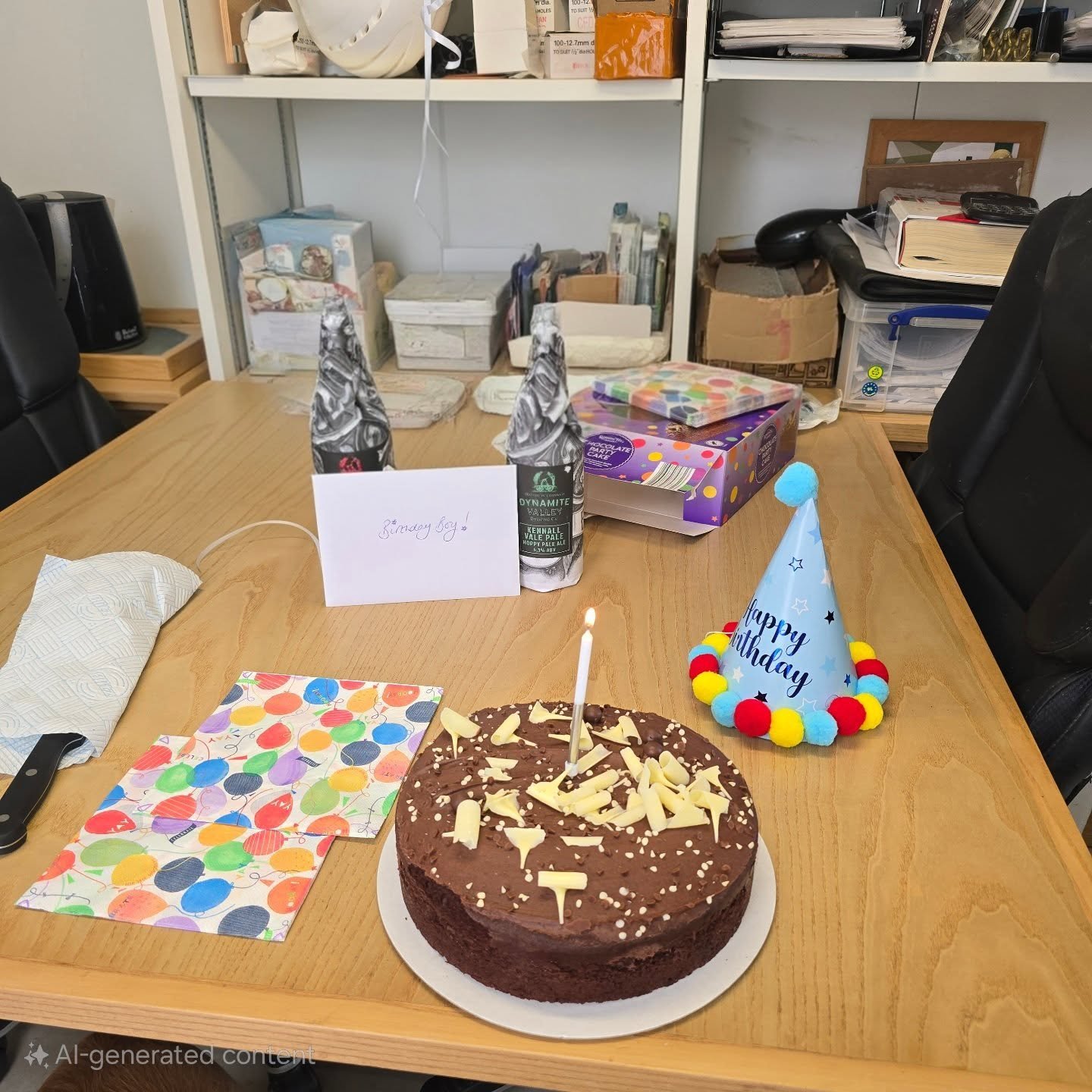 Shoutout to our amazing office manager for remembering my birthday on Friday! Came in to a surprise cake, party hat, and thoughtful treats. Made my day!&quot;

#birthdayvibes #birthdaycake #birthdayboy #goodtimes #feelinggood