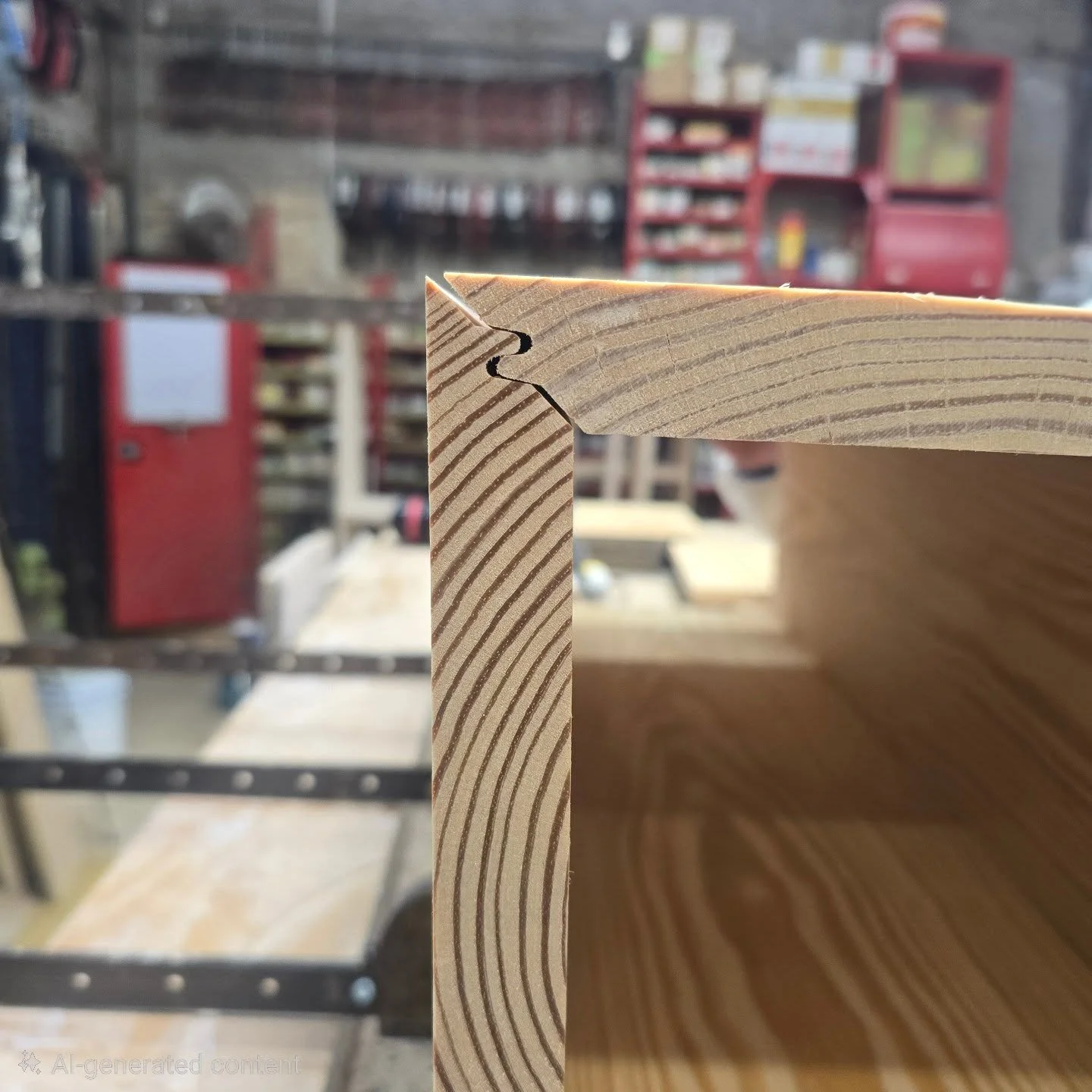 From Workshop Floor to Gallery Window ✨ The Journey of the Yellow Pine we've used.

This journey started on the workshop floor, where we put our @whitehilltools jointing block to work. That precision is what allows us to take rugged timber and create