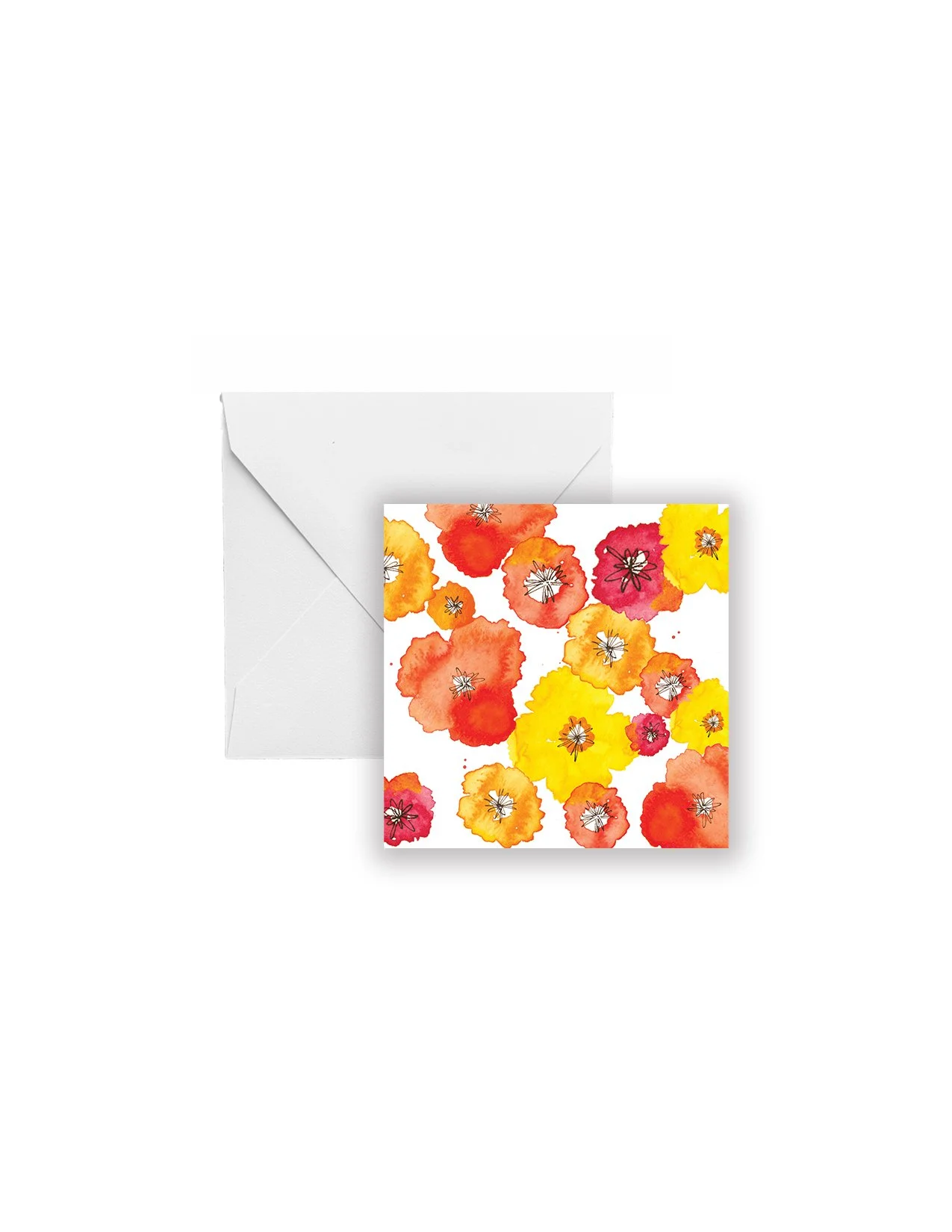 Splash of Poppies Gift Enclosure