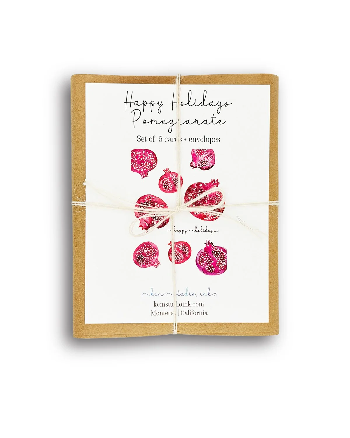 Pomegranate Gift Set - Happy Holidays