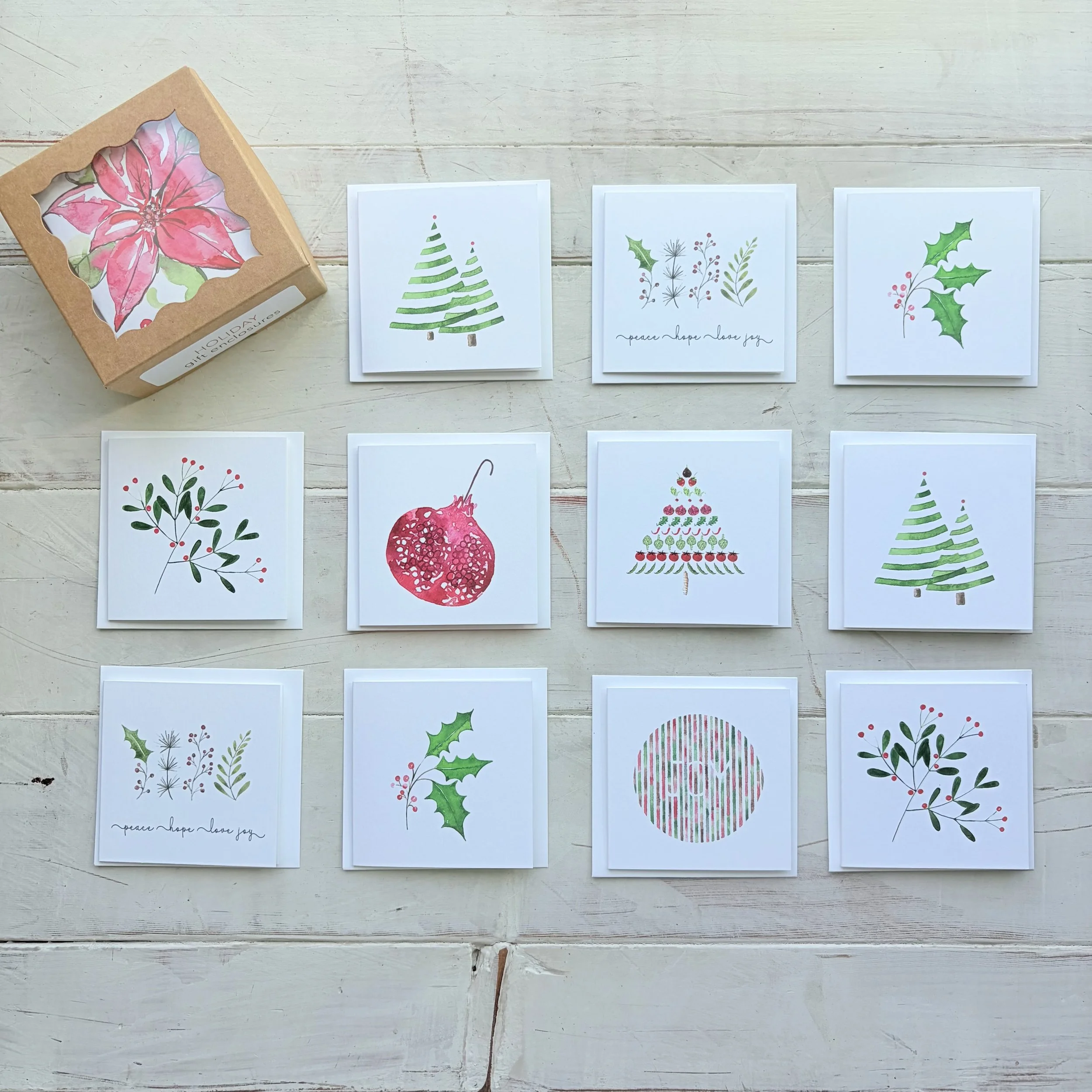 Holiday Gift Enclosure Assorted Set