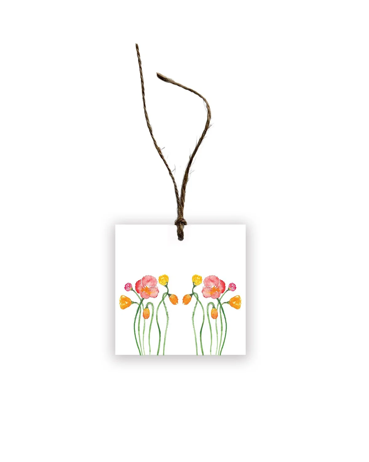 Icelandic Poppies Gift Tag Set
