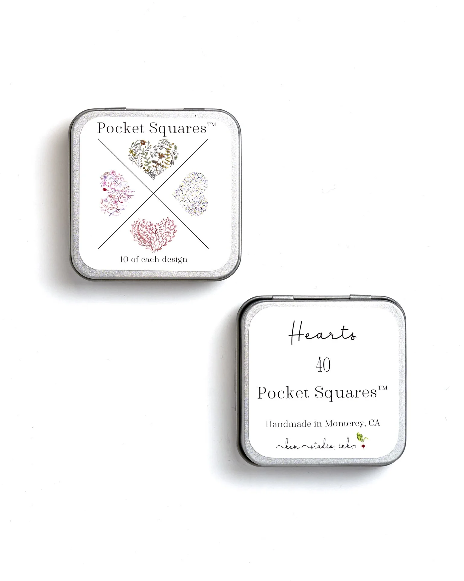 Hearts Pocket Squares™