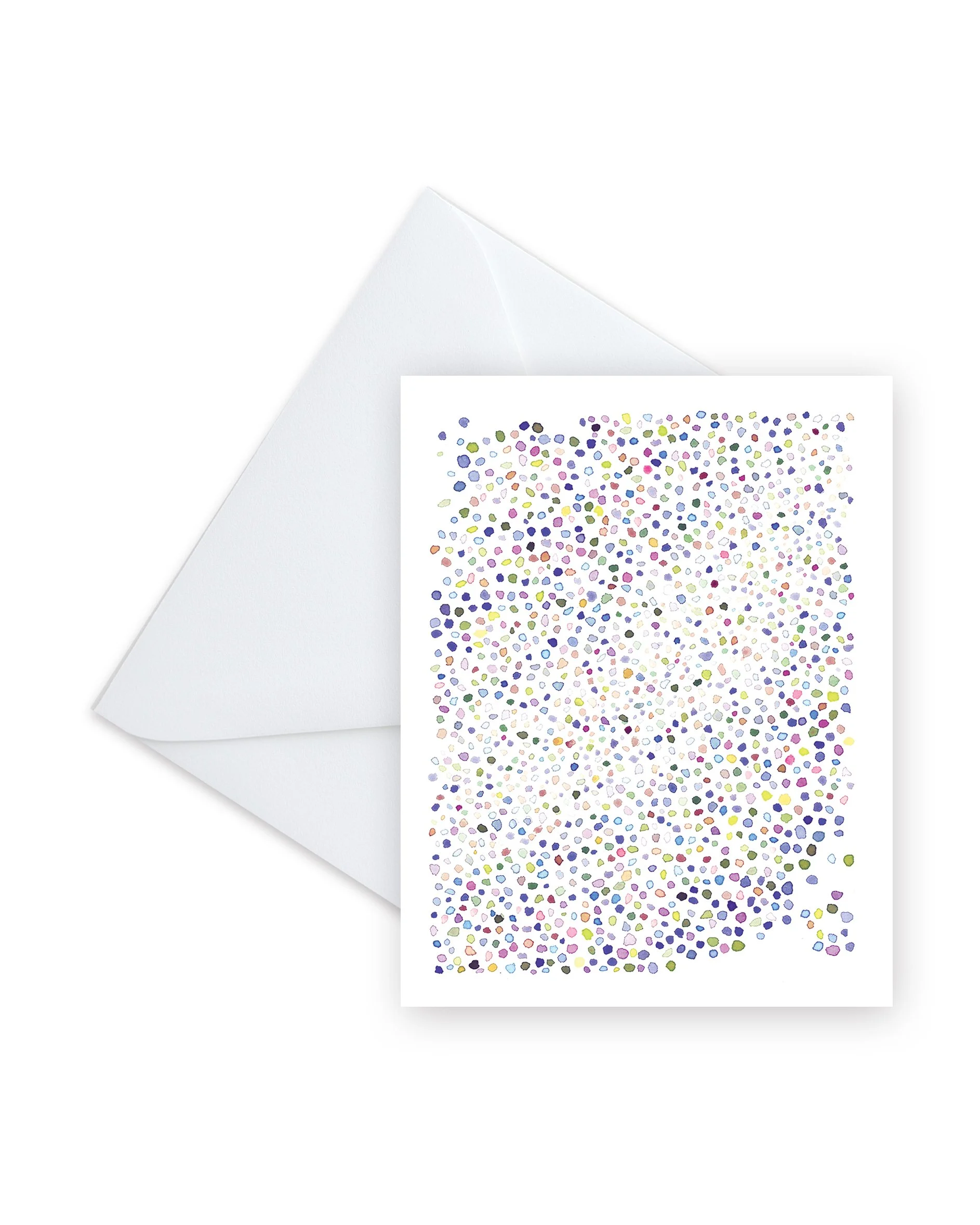 Sand and Sea Glass Card / Gift Set of 5