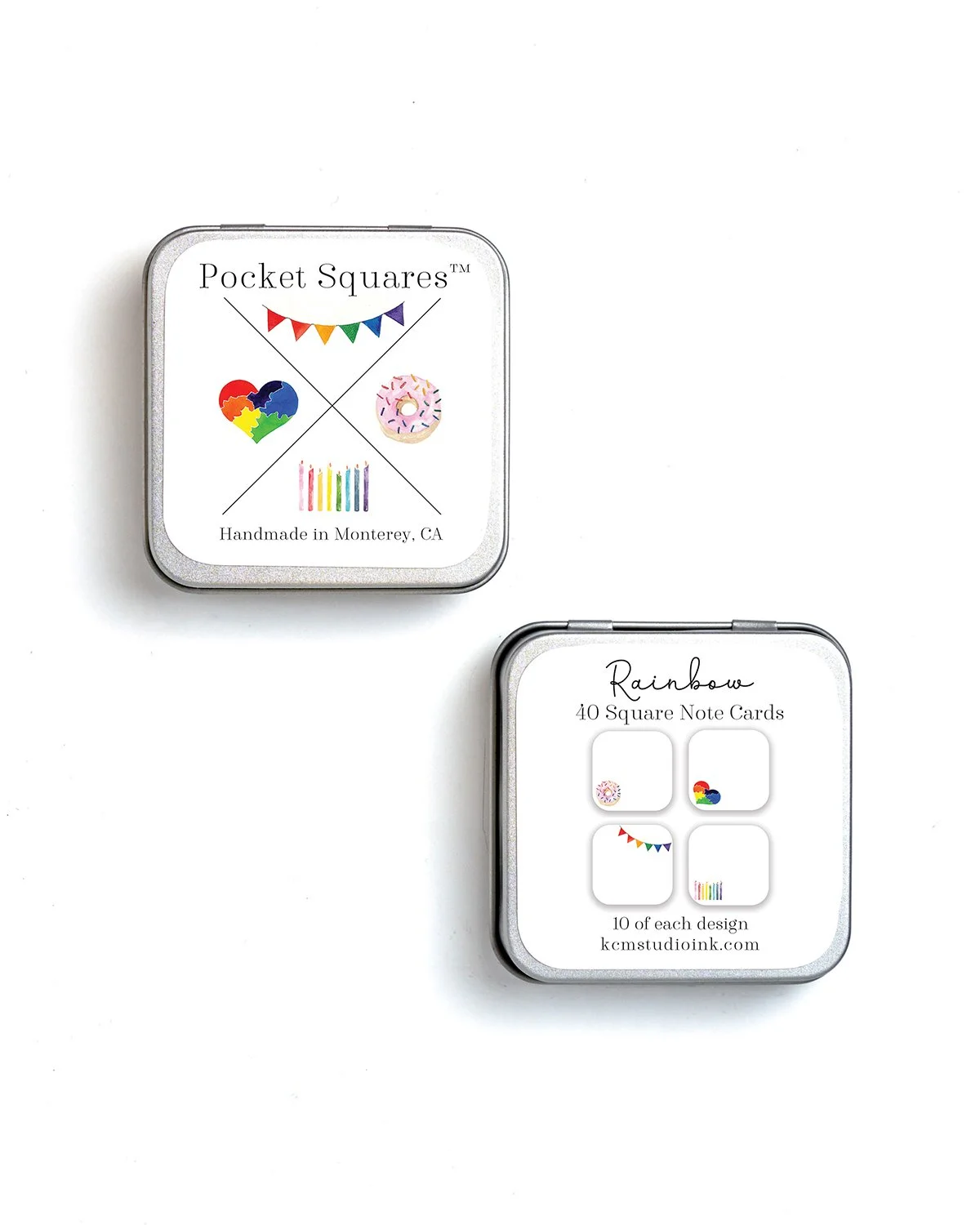 Rainbow Pocket Squares™