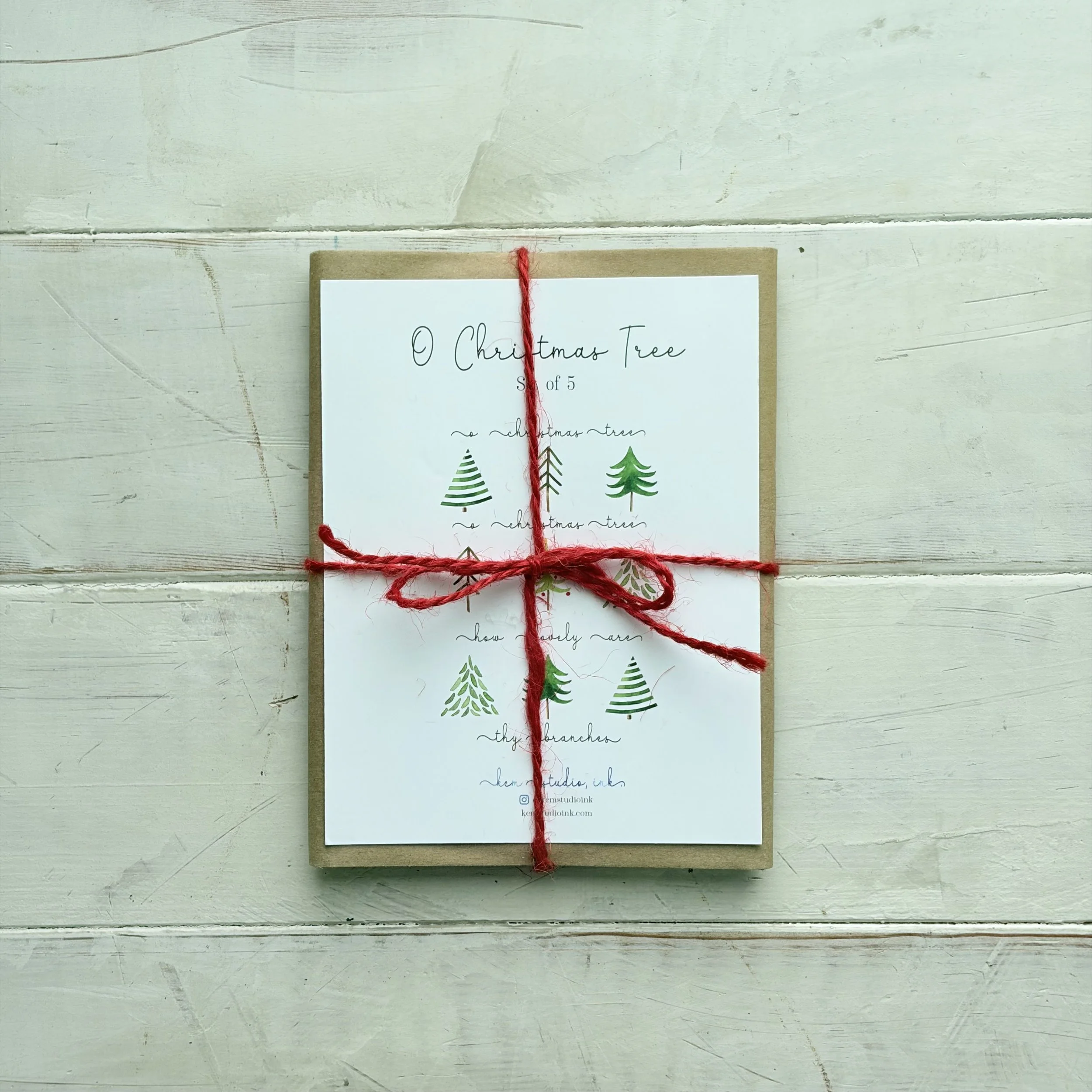 O Christmas Tree Gift Set