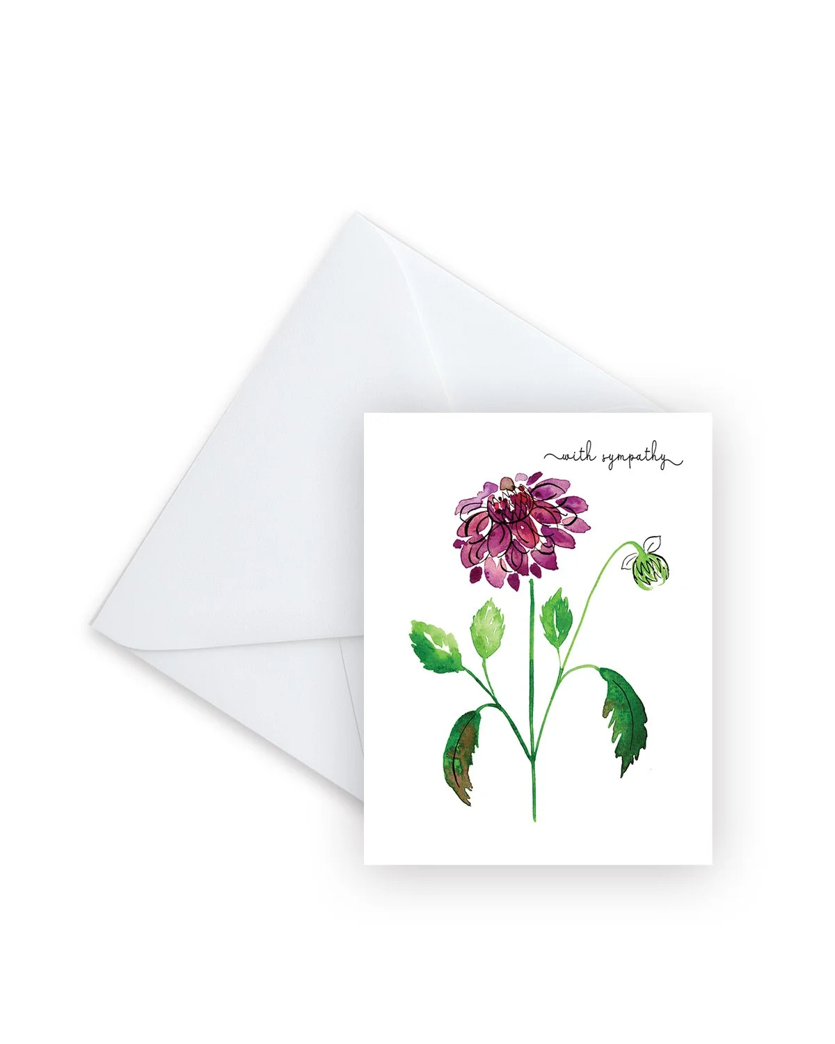 With Sympathy Dahlia