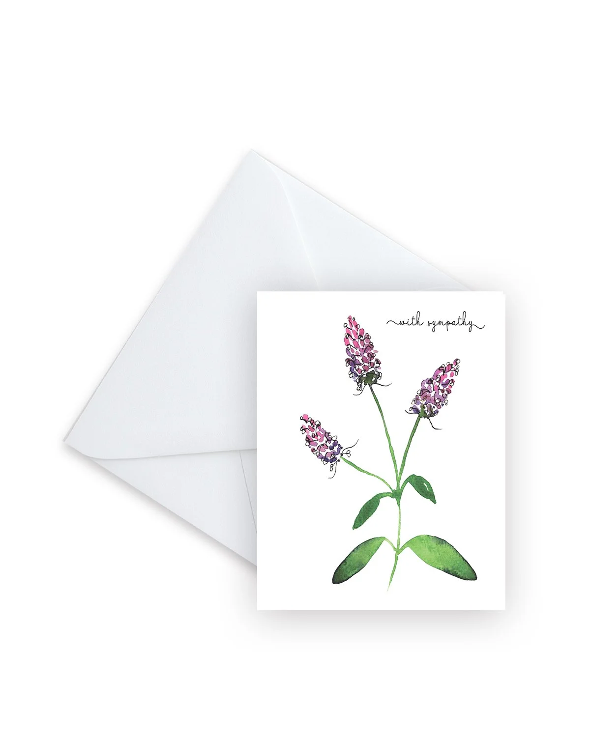 With Sympathy Butterfly Bush