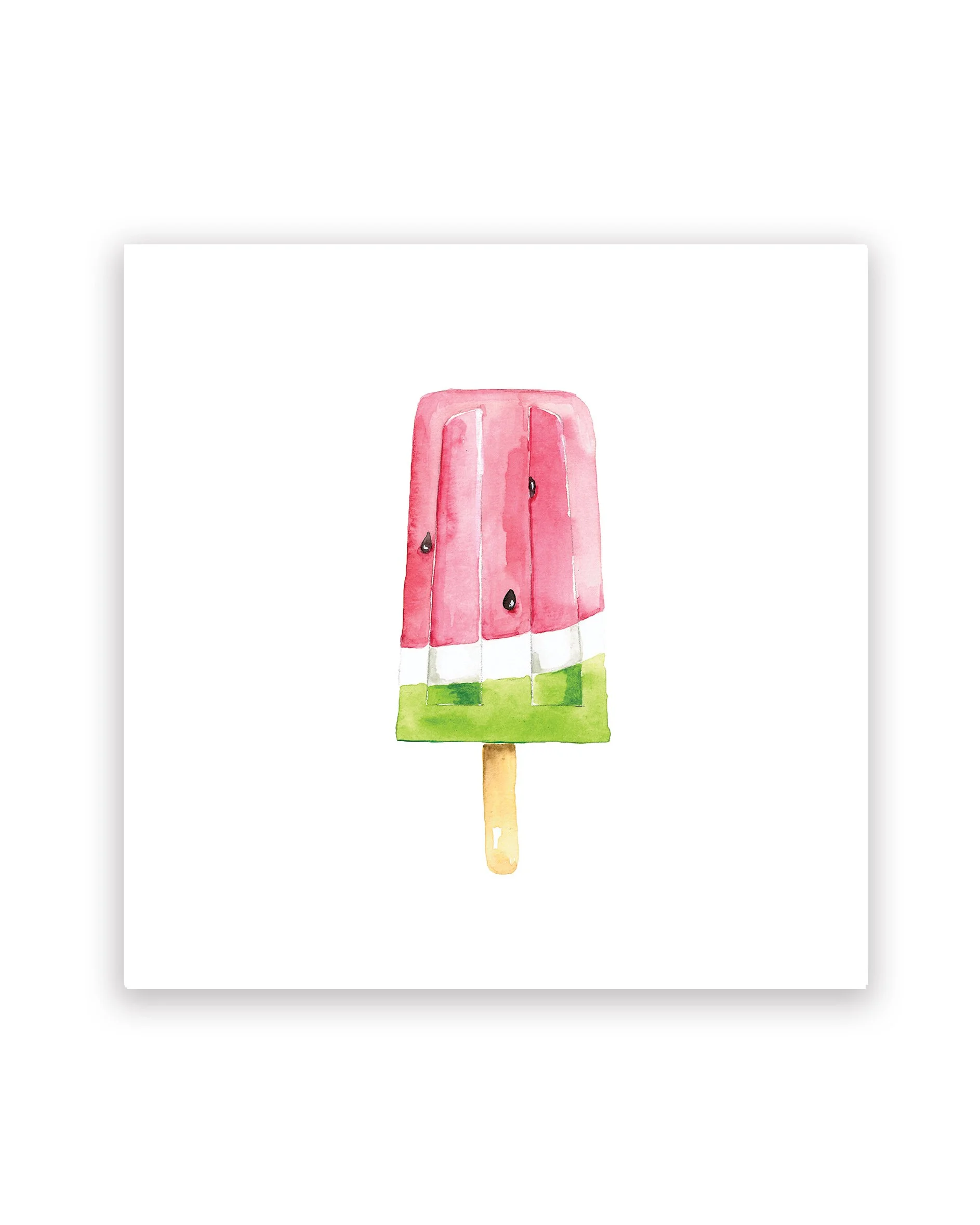 Watermelon Popsicle Print 8x8