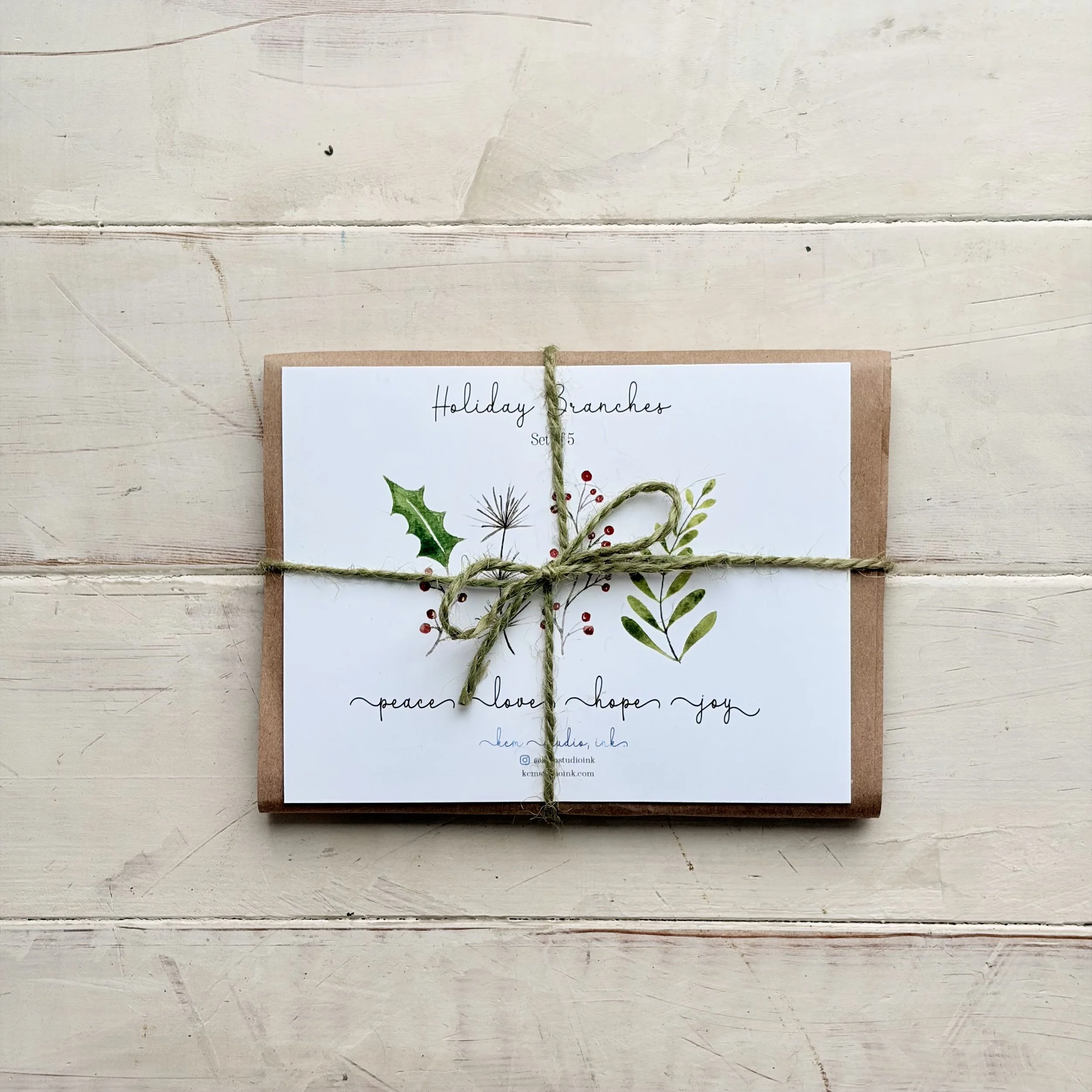 Holiday Branches Gift Set