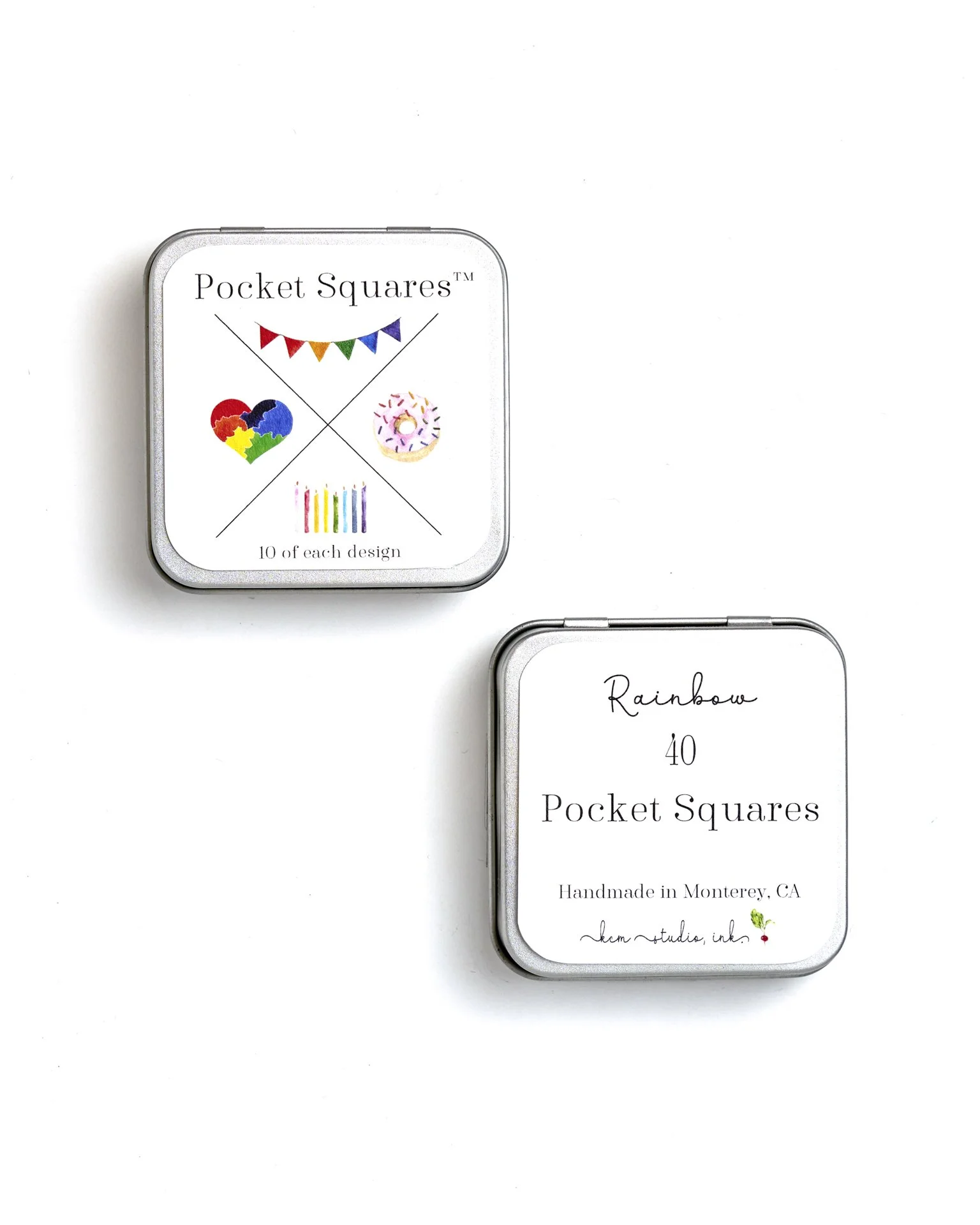 Rainbow Pocket Squares™