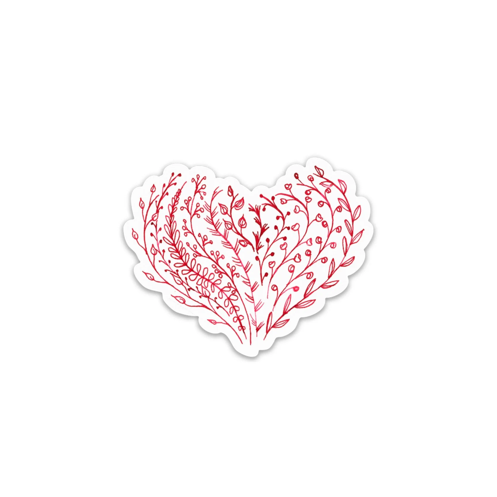 Red Botanical Heart_STICKER.jpg