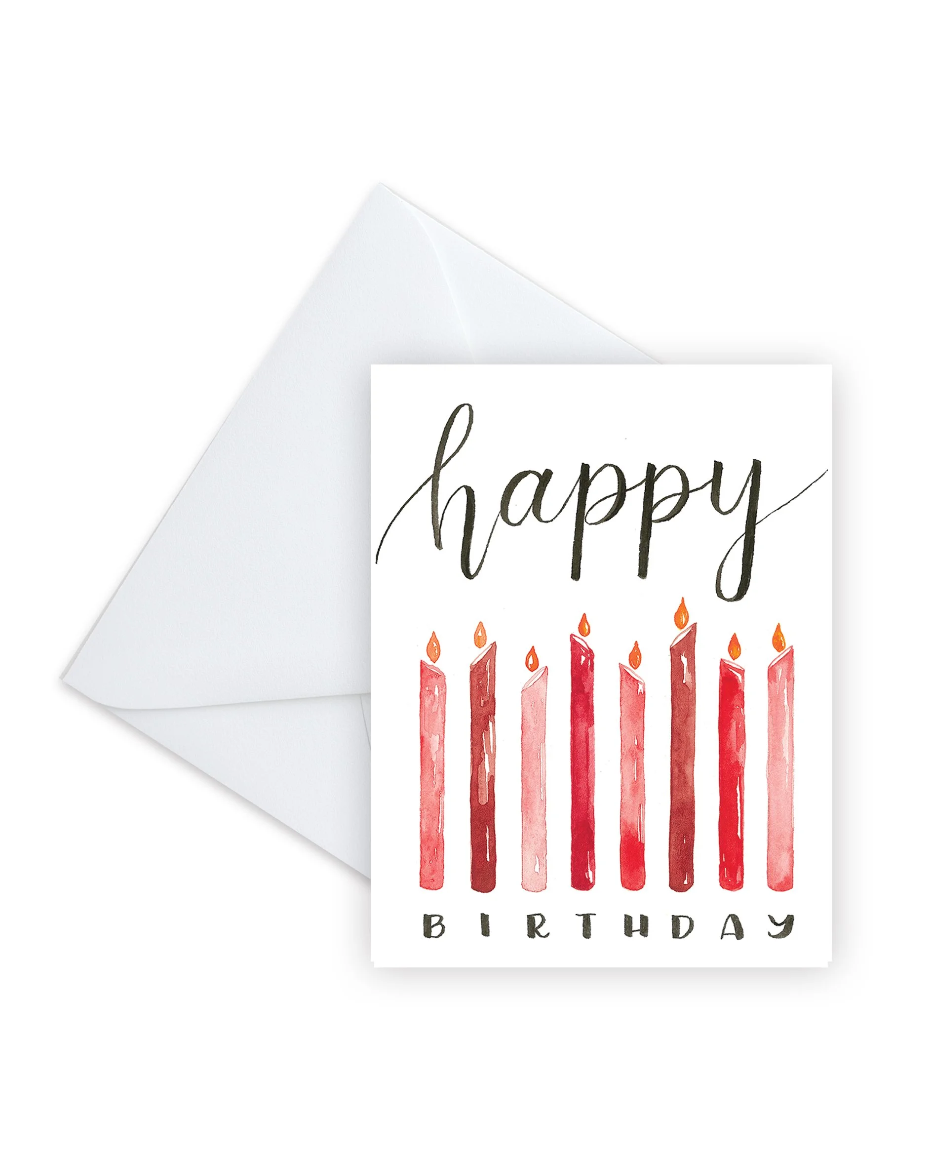 Happy Birthday Red Candles