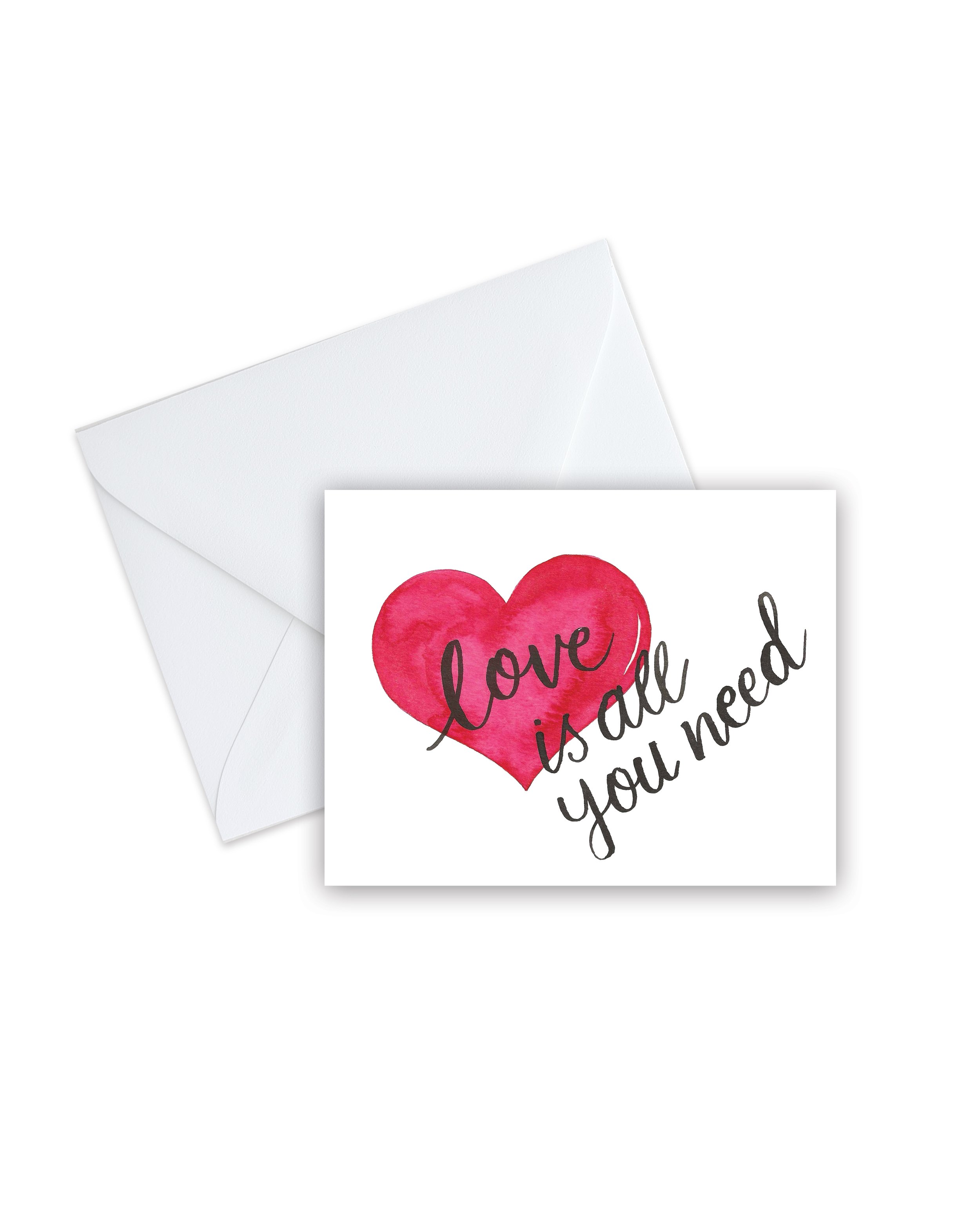 Love is all you need Card