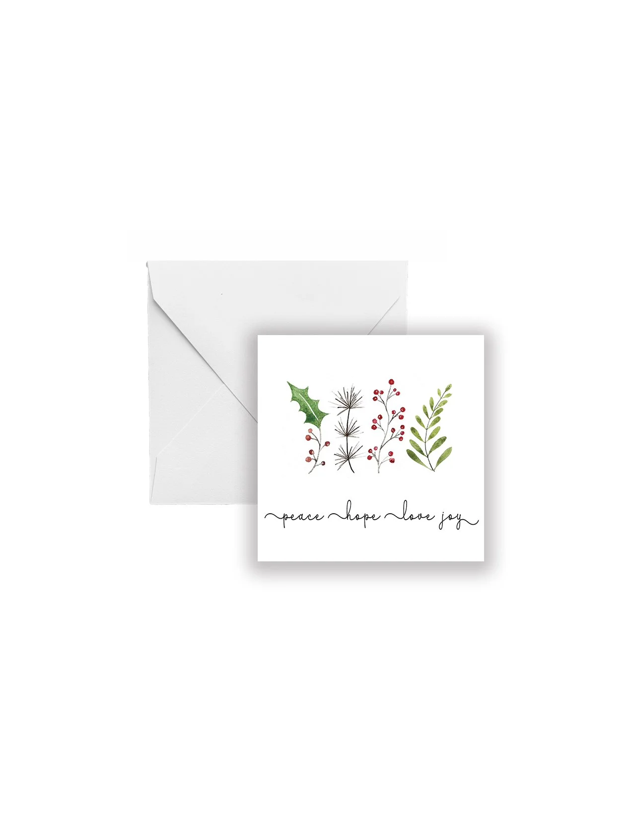 Holiday Branches Gift Enclosure