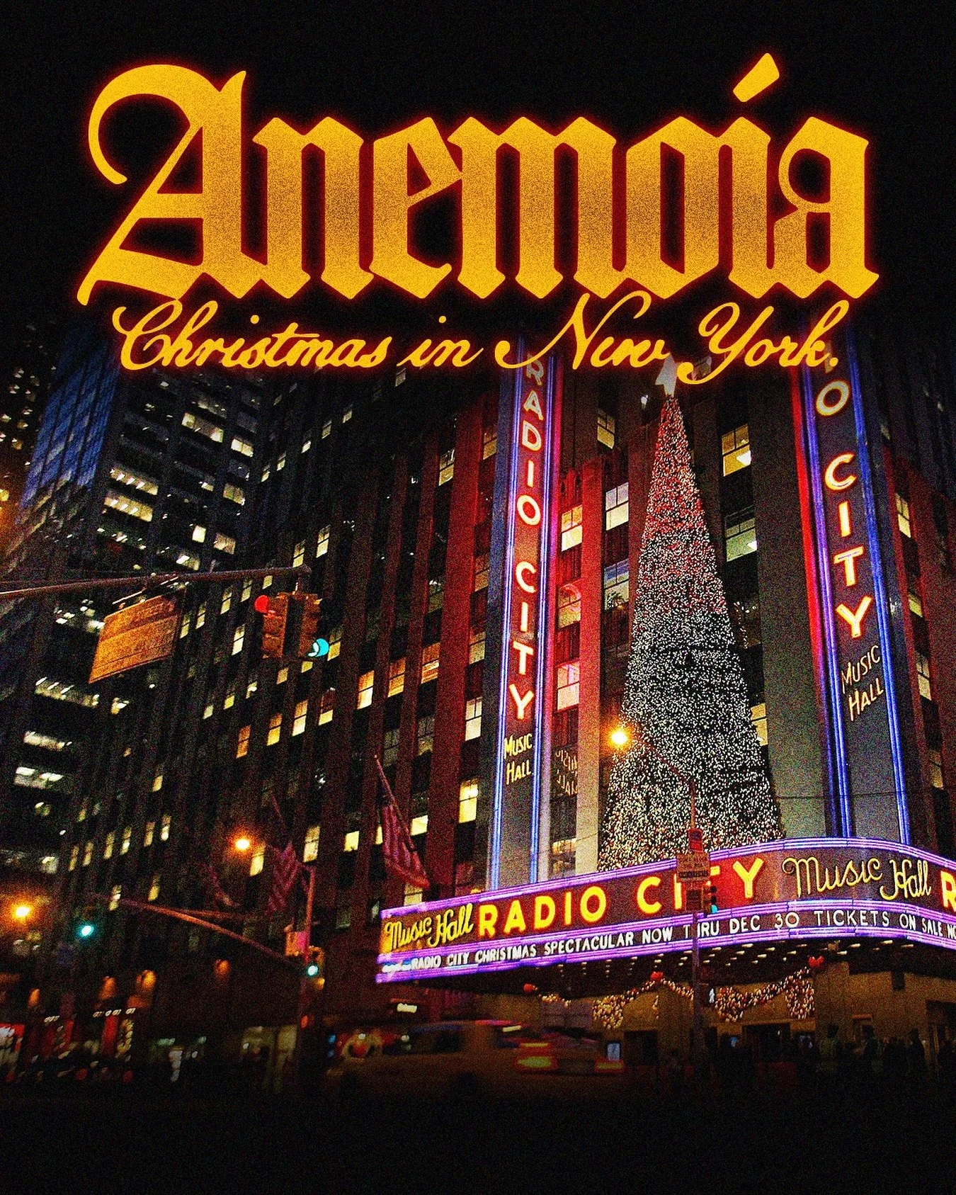 Merry nostalgic Christmas 🎅🏼 Anemoia is the term used to describe a longing for a time or place a person has never been. For me that&rsquo;s 90s New York in December.
-
Making a poster around Christmas time has became wee tradition for me so it fel