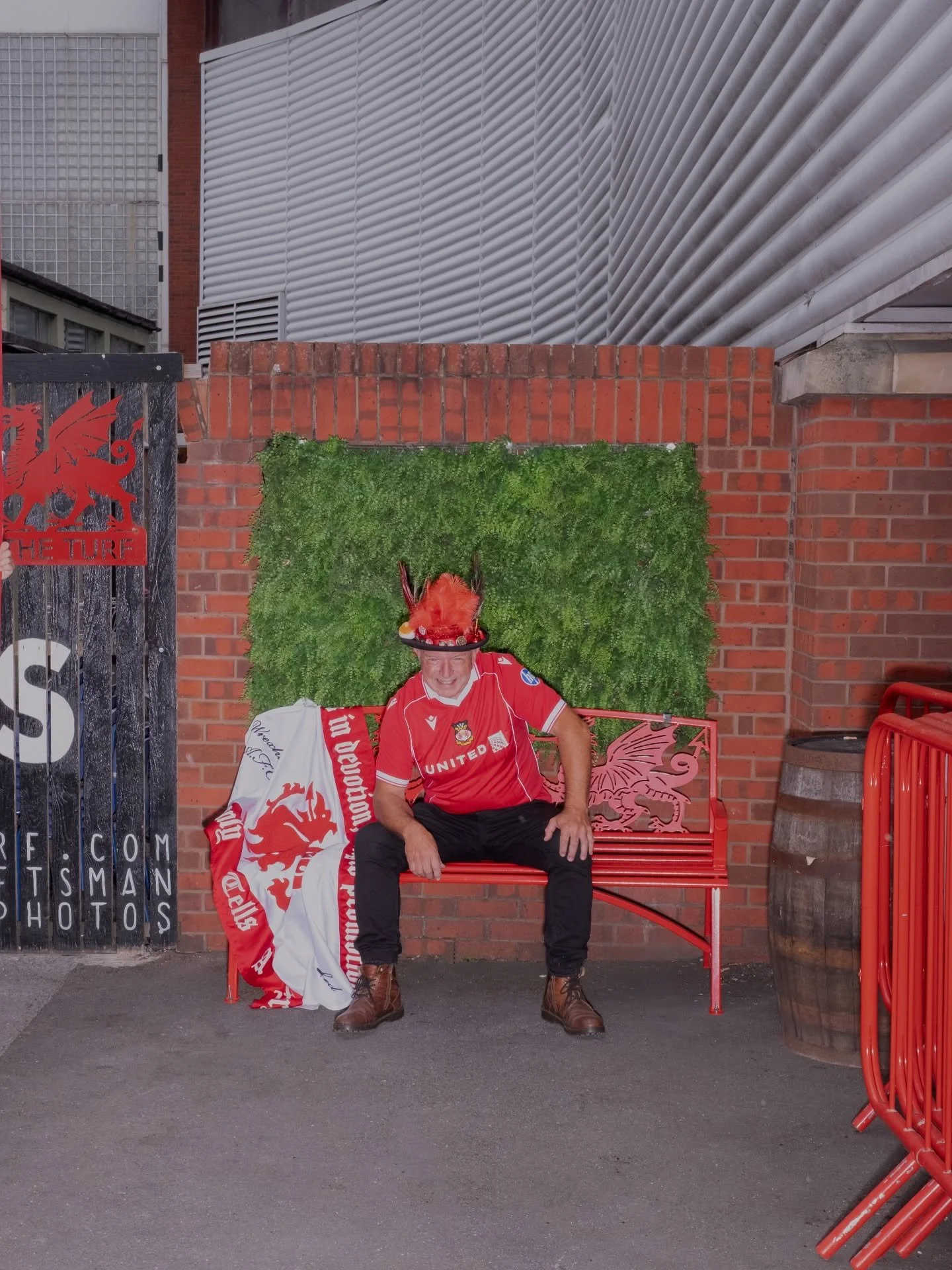 🏴󠁧󠁢󠁷󠁬󠁳󠁿History Only Tells a Story🏴󠁧󠁢󠁷󠁬󠁳󠁿

Flag 2 of 3 for @wrexham_afc 2025 home kit launch.

Creative: @secretfutebolclub 
Photos: @a_damp_owl