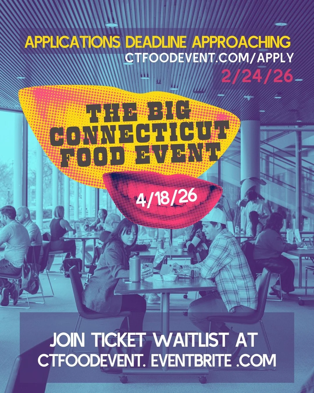 ⏳ ONLY 4 DAYS LEFT TO APPLY!
Know a friend with a Connecticut CPG startup? Send this to them right now!

If you have a food or beverage startup, what do you have to lose? This is your chance to dive deep into the CT food scene, gain invaluable insigh
