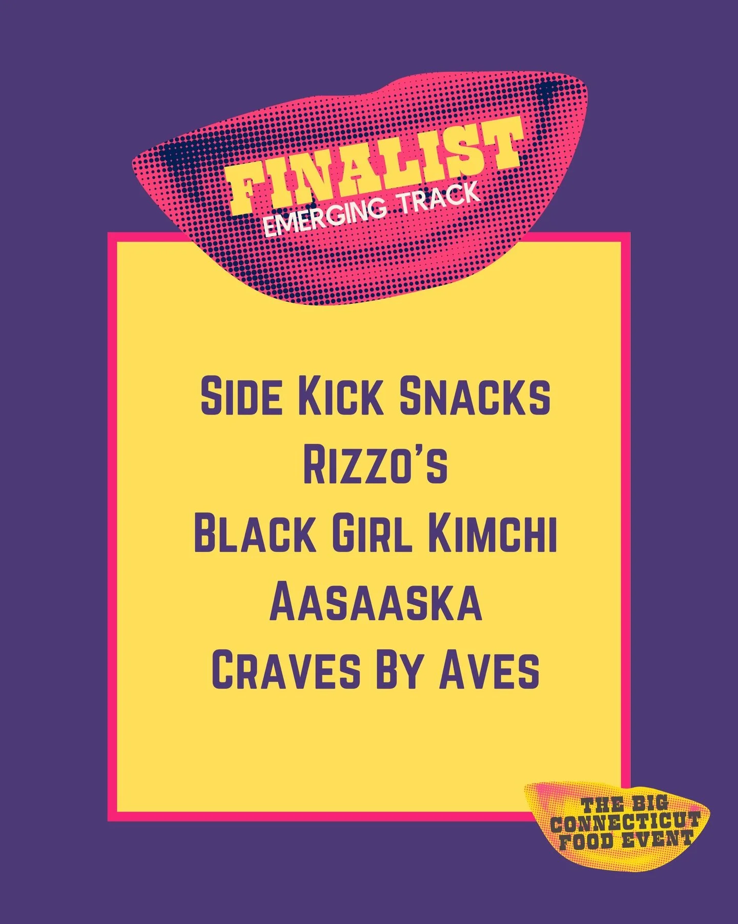 We&rsquo;re excited to officially introduce the Pitch Competition Finalists for the Big CT Food Event 🎉

These emerging Connecticut-based food and beverage brands stood out in a competitive application process and will share their stories, products,