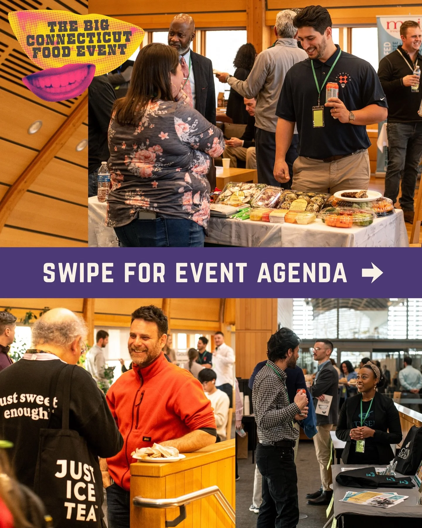 About 3 weeks away from The Big Connecticut Food Event 🍽️

Join us for a full day of connection, discovery, and learning; featuring panels and workshops like Scaling Without Spoiling, The Art &amp; Science of Perfect Pricing, and Building a Brand Th
