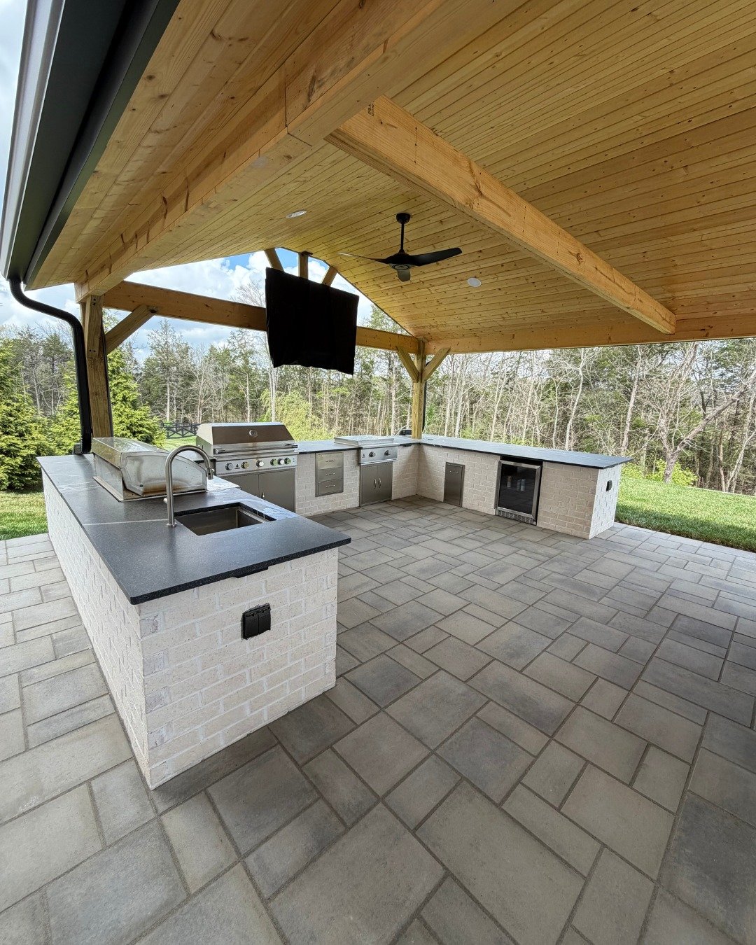 This is where it all happens!  Summer nights that turn into stories.  Kids running barefoot.  Friends lingering long after the food&rsquo;s gone.  Every detail here was built for one thing&mdash;bringing people together without effort.

Because the b