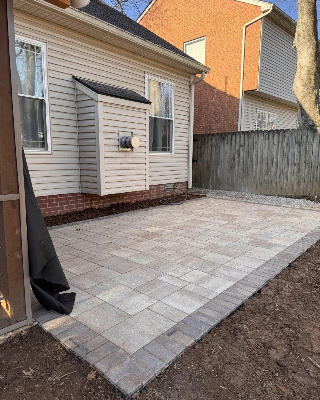 Some homeowners know exactly what they want and just need the right crew to build it one phase at a time.

This young homeowner has a vision for the perfect entertaining backyard, and he's checking boxes. Phase one was the covered patio.  Phase two w