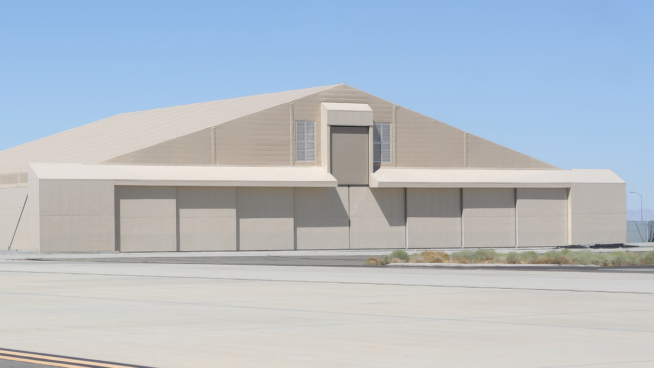 Tension fabric structures help a military base fulfill its mission.