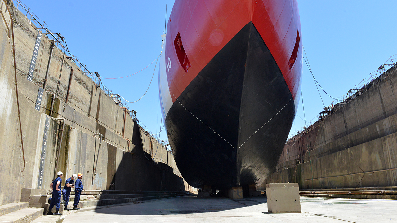 We didn't start from the ground up, we started below the water line