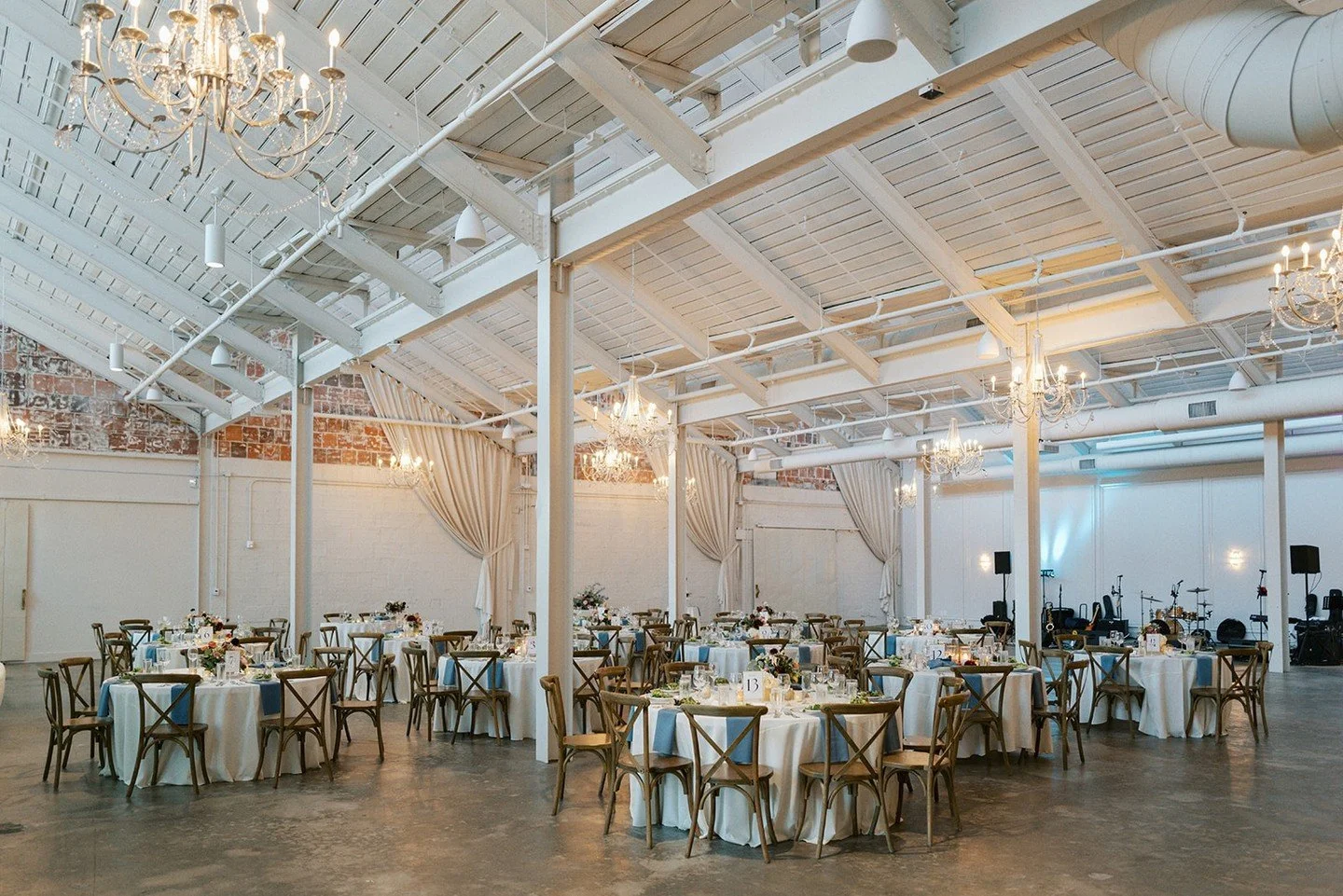 That moment the doors open and you see the vision come to life. 🥂 || The Casey is the premier event space in Charlotte's developing Tryon Hills neighborhood.

Photography: @jimtriceweddings
Planner: @the_white_rose_co
Florals: @nectarfloralboutique