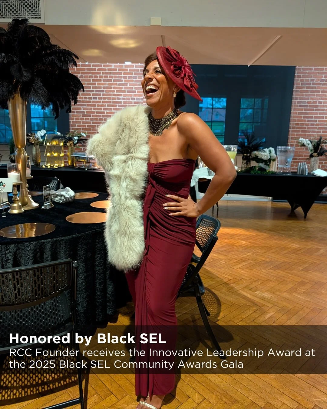Last month, our Founder and Executive Director AW Shields was honored with the Black SEL Innovative Leadership Community Award, in recognition of her dedication, brilliance, and impact in the field of mental health, healing and community wellness. 🌿
