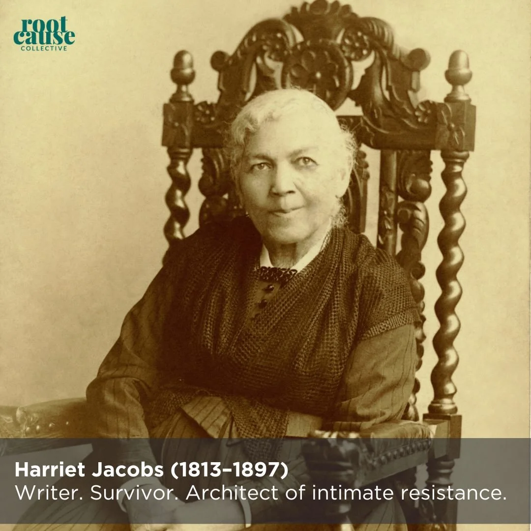 Harriet Jacobs reminds us that abolition has always been deeply personal.&nbsp;

Her writing revealed how slavery reached into bedrooms, families, and the most intimate parts of Black life. She told the truth about survival, about what it meant to re