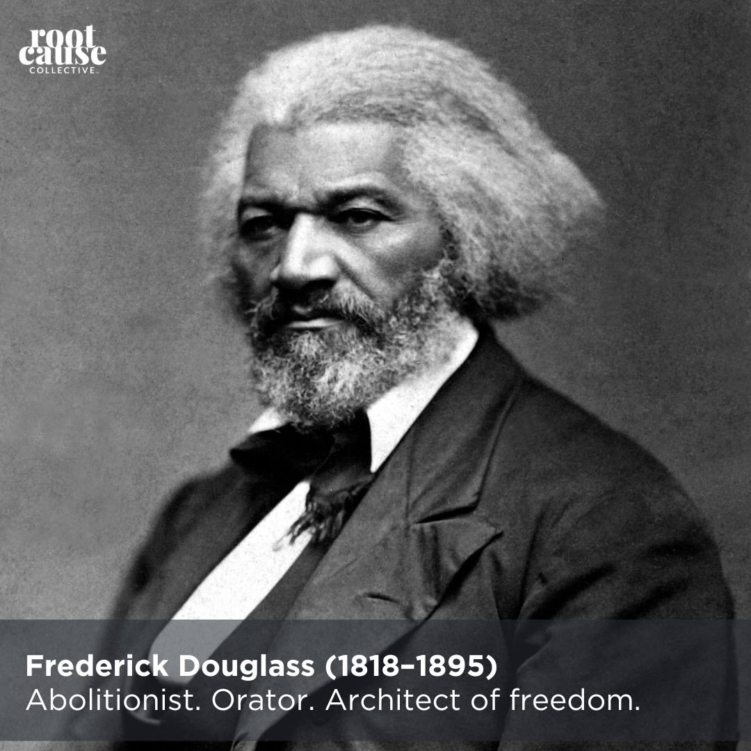Today, on the eve of Frederick Douglass&rsquo; chosen birth date, we honor a man who understood that freedom was never meant to be solely symbolic, it was meant to be lived.&nbsp;

Douglass fought for the abolition of slavery with his words, his orga