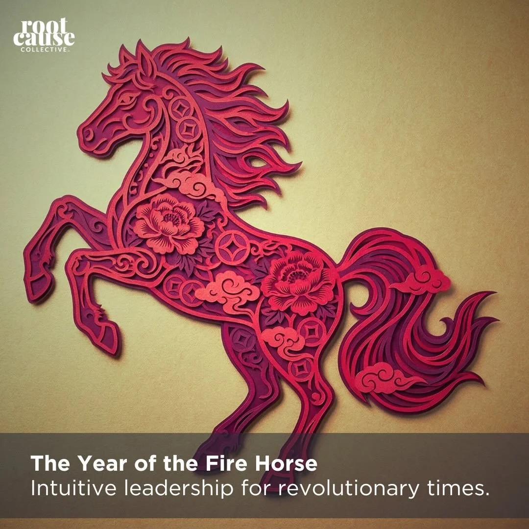 We are entering the Year of the Fire Horse 🔥🐎&nbsp;

Named in the lunar tradition as a time of speed, volatility, courage, and movement that refuses containment.&nbsp;

Fire Horse years&nbsp;don&rsquo;t&nbsp;reward careful leadership. They demand i