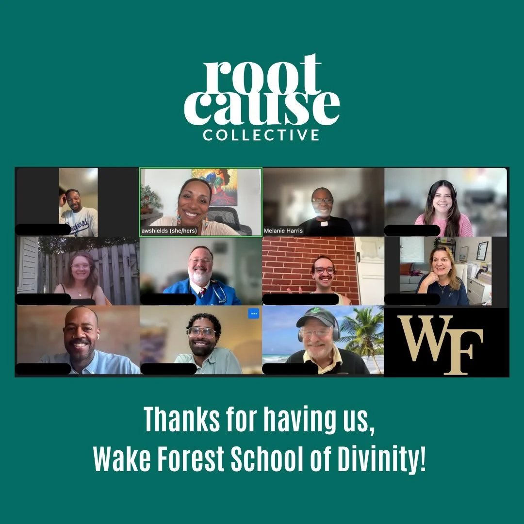 When theology meets healing justice, something sacred happens.&nbsp;
&nbsp;
This spring, our founder AW was invited to guest lecture at Wake Forest University&rsquo;s School of Divinity for the&nbsp;Contemporary Eco-Theologies: Reimagining and Reembo