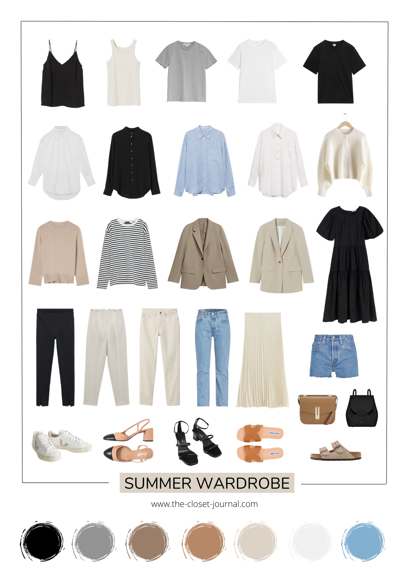 My Summer Wardrobe — The Closet Journal