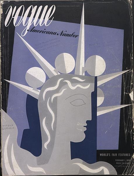 Cover of Vogue February 1, 1939
