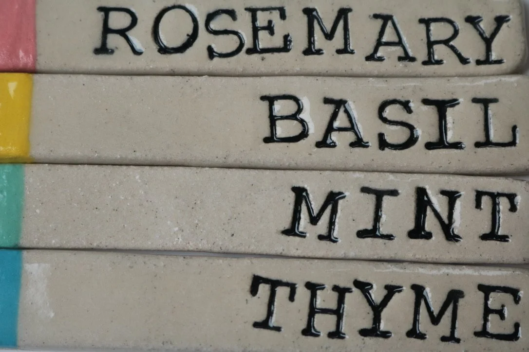 Ceramic Planter Stick Lables