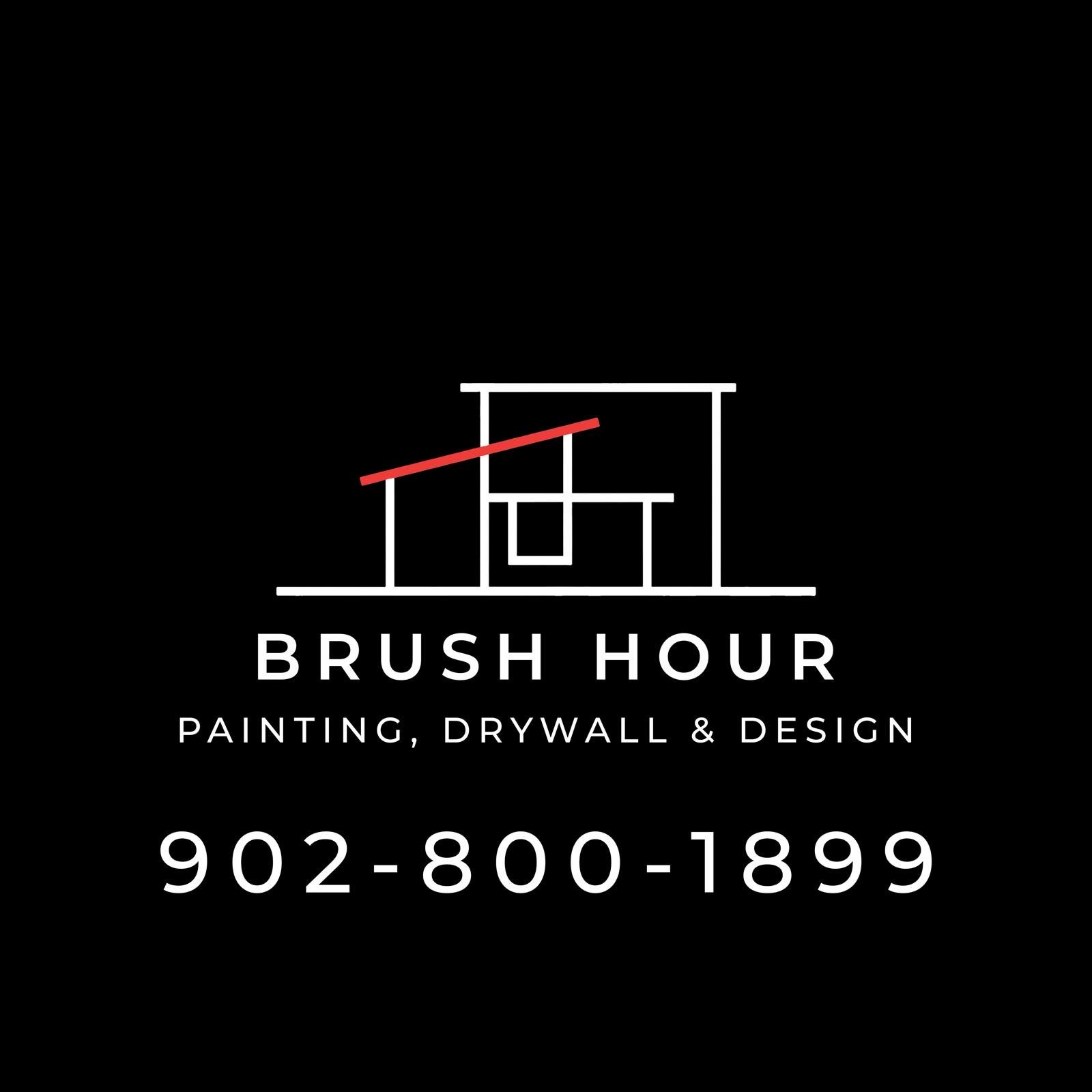 Brush Hour Painting and Drywall Services Logo