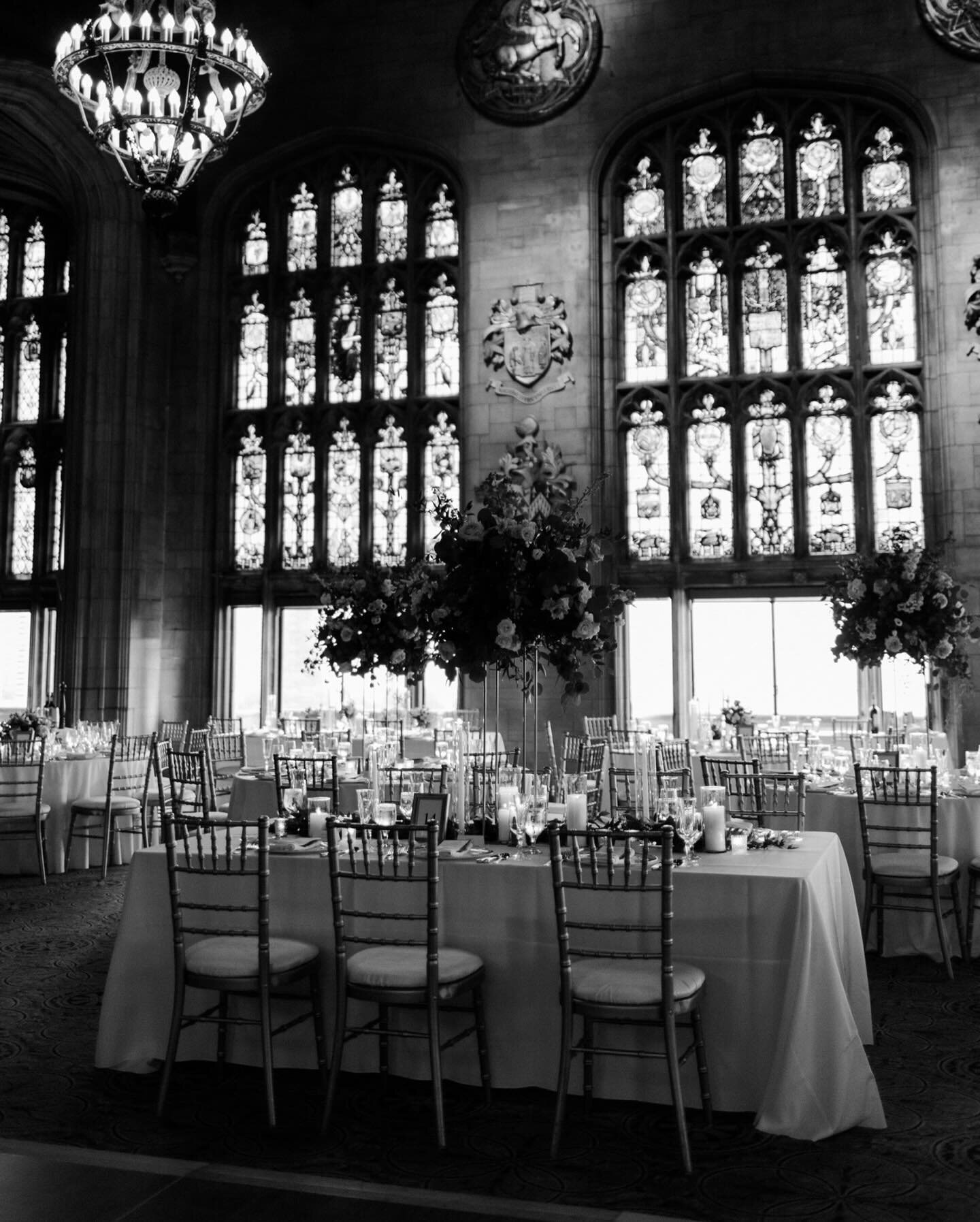 A stunning reception for Carrie &amp; Will at the University Club