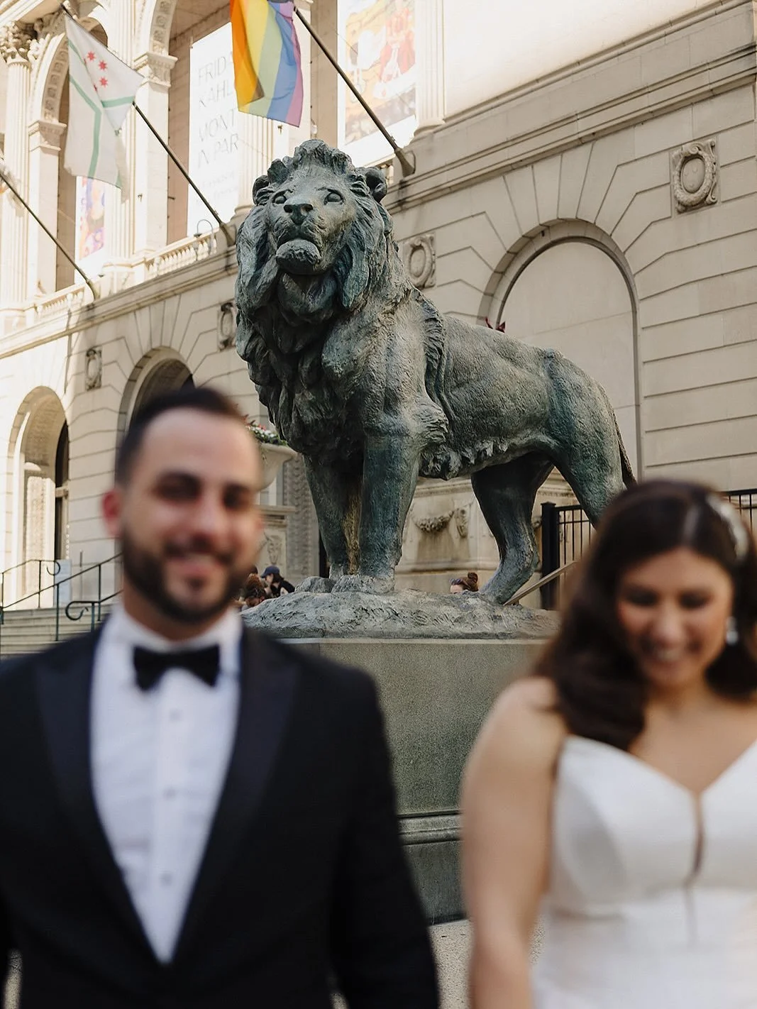 I think I&rsquo;ll miss the lions most of all 🥹

Planning @simplyelegantxo 
Venue @universityclubofchicago 
Photo @ashlynhenryphoto 
Video @lvi_films 
Floral @theflowergirlcompany 
Hair and makeup @bridalartistryteam 
Band @bluewaterkingsband