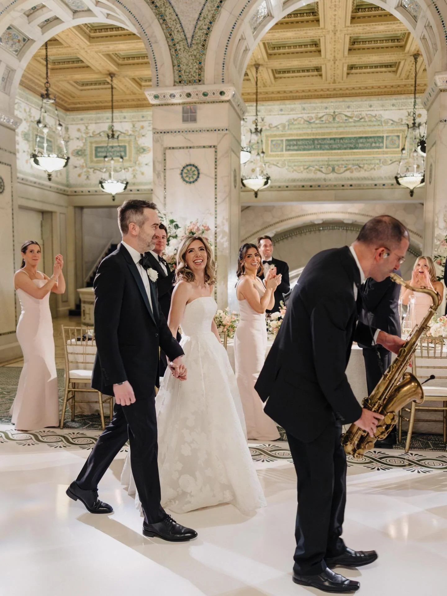 The party ❤️&zwj;🔥❤️&zwj;🔥❤️&zwj;🔥

Planner @ameliacoleevents 
Floral and decor @lifeinbloom @briankempen @leahhhealy @eleganteventlighting 
Hair @anomaliebeautyagency 
Makeup @glambystefanie 
Dress @markingramatelier @ultimatebridechicago 
Photo 