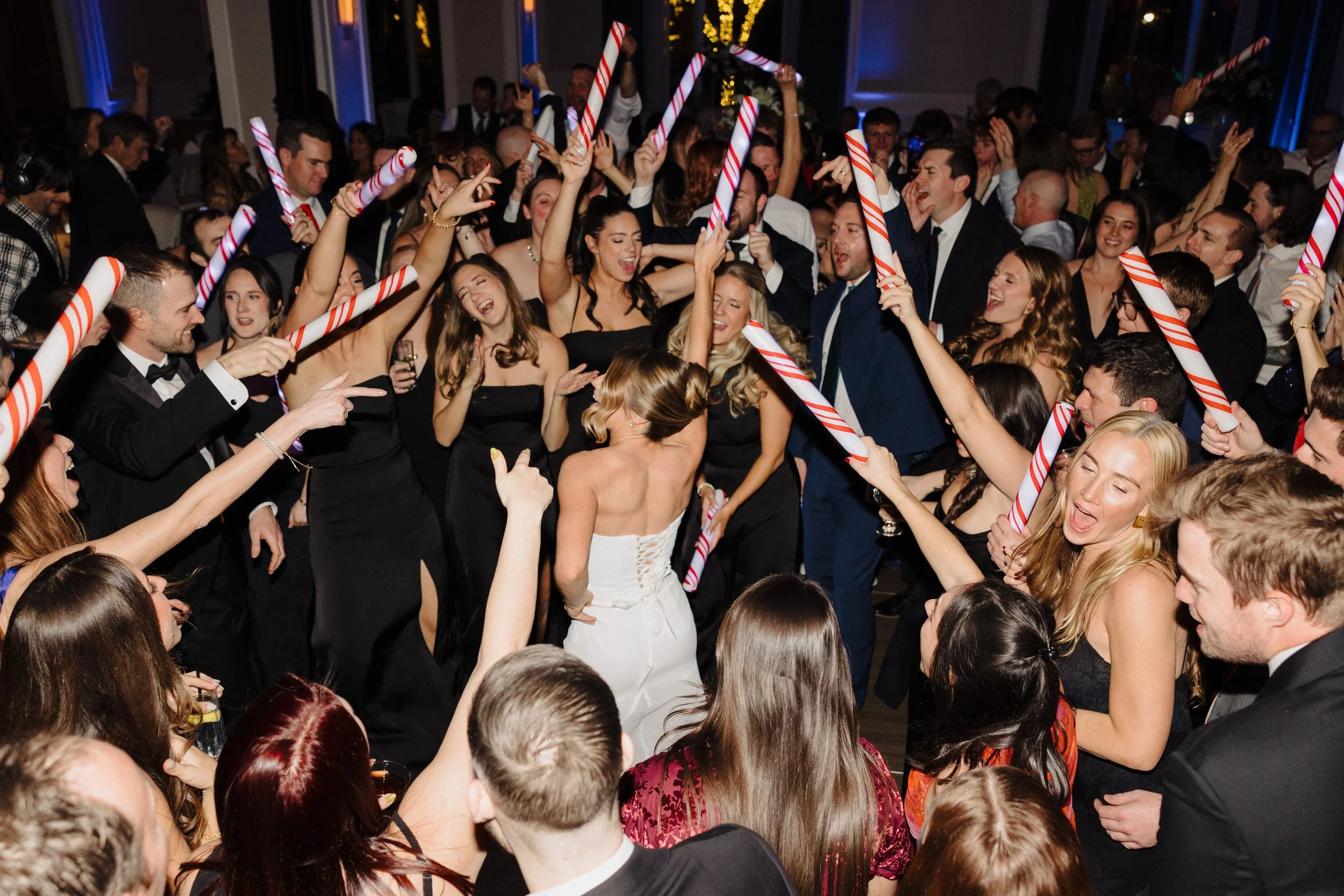 Boston wedding reception at The Newbury