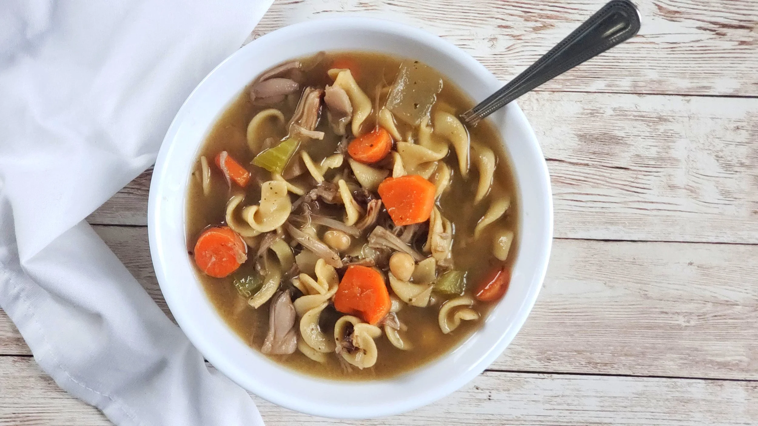 Vegan Chicken Noodle Soup