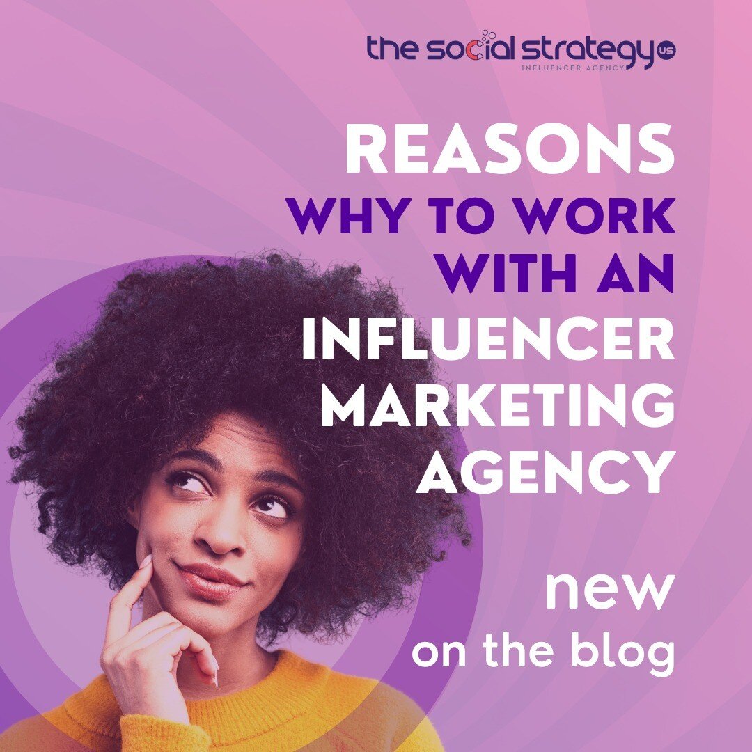 NEW ON THE BLOG ✒️

Reasons Why (And Why Not) To Work with an Influencer Marketing Agency.

Working with an influencer marketing agency can benefit your business greatly. They can help you reach a wider audience by connecting you to influencers with 