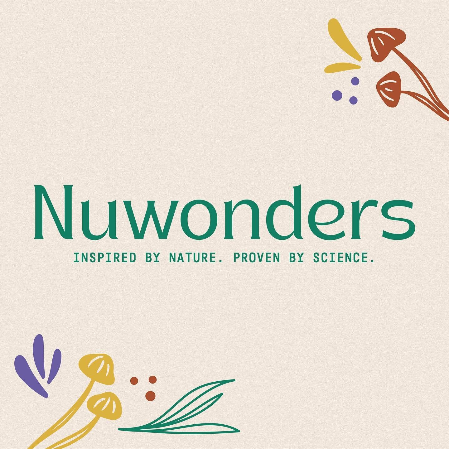 It&rsquo;s launch week for my friends at @nuwondersco! Last fall we worked together on building a clean and accessible brand with packaging to match. We worked on a variety of package designs, and they ultimately chose a direction that was natural an